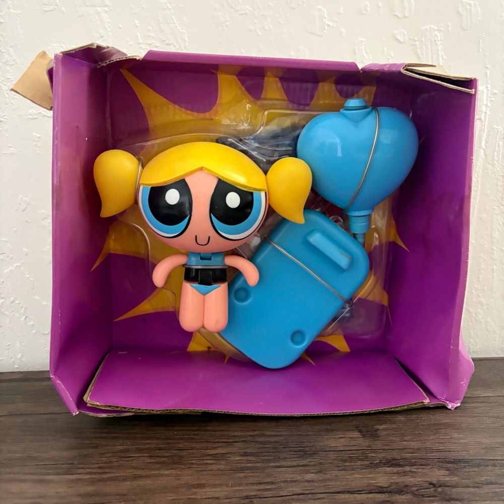 New The‎ Powerpuff Girls Water Fun Bubbles Playset Trendmasters *No Outer Box*